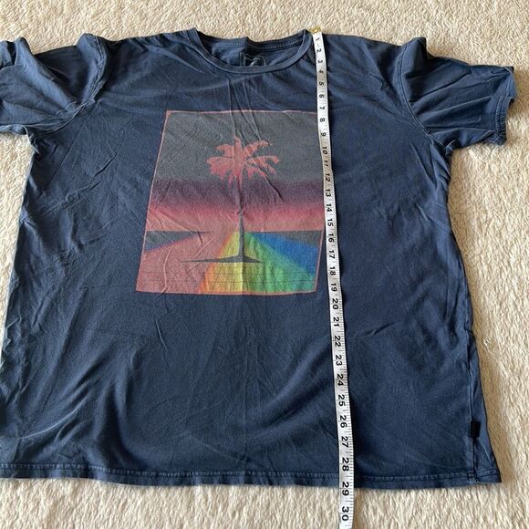 QuickSilver palm tree short sleeve shirt size xl - Picture 14 of 16